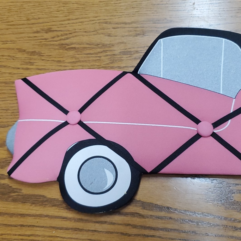 Pink car wall hang